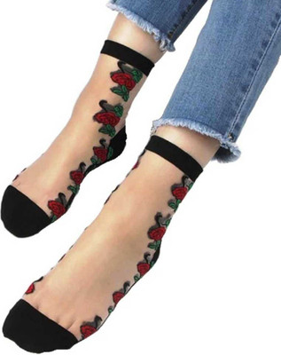 poksi Women Self Design Ankle Length(Pack of 2)