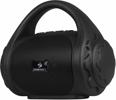 ZEBRONICS Zeb-County 3 W Bluetooth Speaker(Black, Mono Channel)