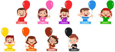 Littlebuds 110 cm Kids With Color Removable Sticker(Pack of 1)