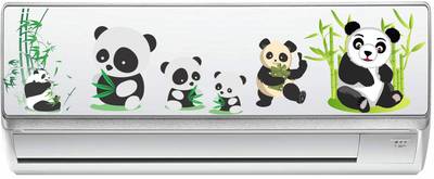 All Your Design AC Sticker Wall Sticker Split Ac Stickers Air Conditioner Sticker (Standard Size,Multicolor) Medium Self Adhesive Sticker  (Pack of 1)