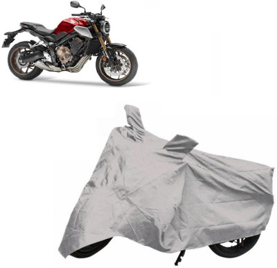Uniqon Two Wheeler Cover for Honda(Silver)