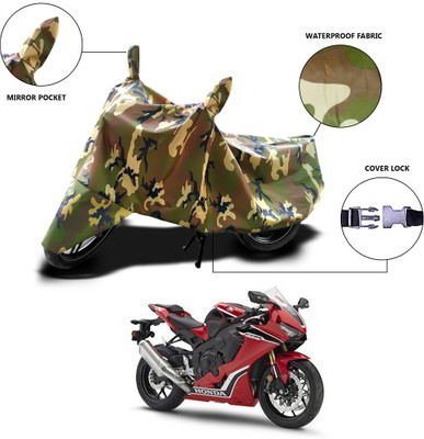 MSR STORE Waterproof Two Wheeler Cover for Honda(CBR 1000RR, Multicolor)