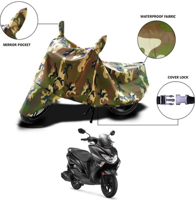 MSR STORE Waterproof Two Wheeler Cover for Suzuki(Burgman Street, Green)