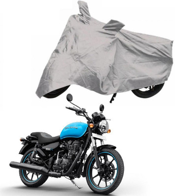 Utkarsh Two Wheeler Cover for Royal Enfield(Thunderbird 500, Silver)