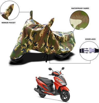 SnehaSales Waterproof Two Wheeler Cover for Honda(Grazia, Green)