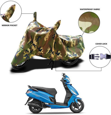 APNEK Waterproof Two Wheeler Cover for Hero(Maestro, Green)