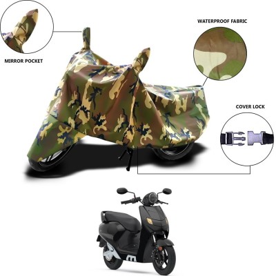 MSR STORE Waterproof Two Wheeler Cover for Universal For Bike(Green)