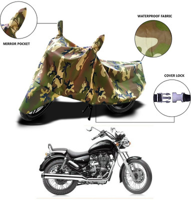 MSR STORE Waterproof Two Wheeler Cover for Royal Enfield(Thunderbird 500, Multicolor)