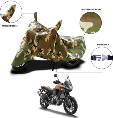 MSR STORE Waterproof Two Wheeler Cover for KTM(Multicolor)