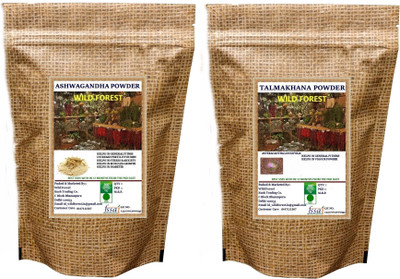 WILD FOREST TALMAKHANA & ASHWAGANDHA POWDER 100 GM EACH(2 x 100 g)