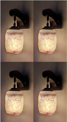 PR Prashant Swing Arm Wall Light Wall Lamp Without Bulb(Pack of 4)