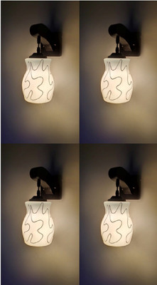 PR Prashant Swing Arm Wall Light Wall Lamp Without Bulb(Pack of 4)
