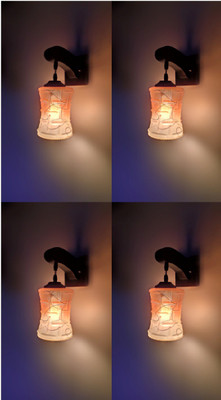 PR Prashant Swing Arm Wall Light Wall Lamp Without Bulb(Pack of 4)