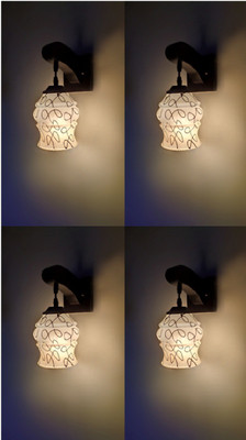 PR Prashant Swing Arm Wall Light Wall Lamp Without Bulb(Pack of 4)