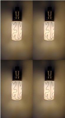 PR Prashant Swing Arm Wall Light Wall Lamp Without Bulb(Pack of 4)