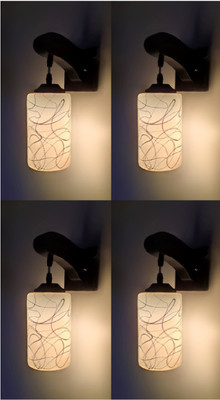 PR Prashant Swing Arm Wall Light Wall Lamp Without Bulb(Pack of 4)