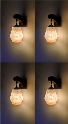 PR Prashant Swing Arm Wall Light Wall Lamp Without Bulb(Pack of 4)