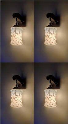 PR Prashant Swing Arm Wall Light Wall Lamp Without Bulb(Pack of 4)