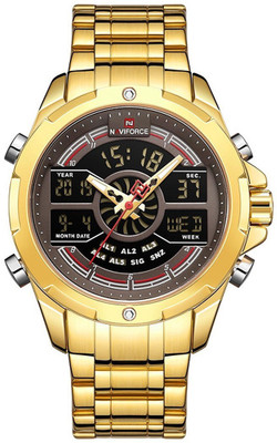 NAVIFORCE NF9170-GG Analog-Digital Watch  - For Men