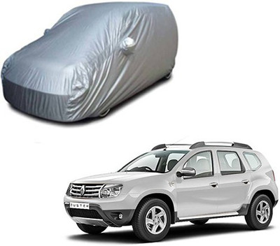 RPSENTTERPR Car Cover For Renault Duster (With Mirror Pockets)(Silver, For 2020 Models)