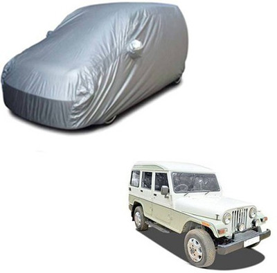 RPSENTTERPR Car Cover For Mahindra Marshal (With Mirror Pockets)(Silver, For 2020 Models)