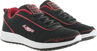 LANCER INDUS-242 Walking Shoes For Men(Red, Black , 9)