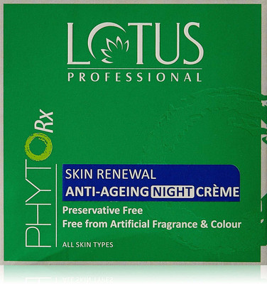 30% OFF on Lotus Professional Phytorx Skin Renewal Anti Ageing Night Cream(50 g) 30% OFF on Lotus Professional Phytorx Skin Renewal Anti Ageing Night Cream(50 g)