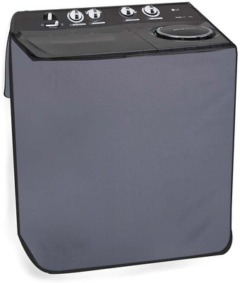 The Furnishing Tree Semi-Automatic Washing Machine  Cover(Width: 83 cm, Grey)
