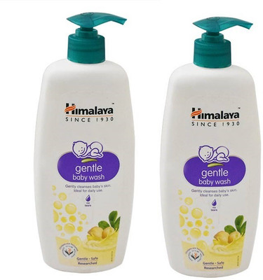 Himalaya Herbals COMBO PACK GENTLE BABY WASH 400ML X 2 = 800ML(2 x 400 ml)