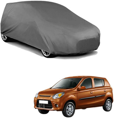 VNB Marts Car Cover For Maruti Suzuki Alto 800 (Without Mirror Pockets)(Grey)