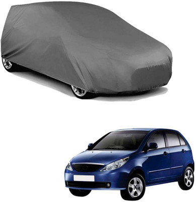 VNB Marts Car Cover For Tata Indica Vista (Without Mirror Pockets)(Grey)