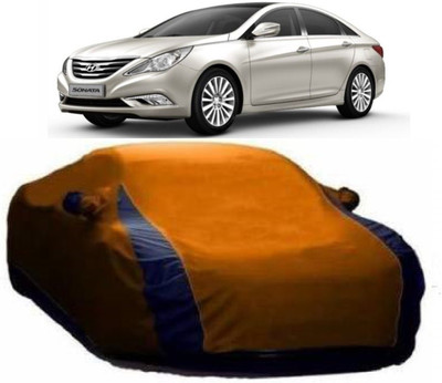 Elegance Car Cover For Tata Sonata Embera (With Mirror Pockets)(Orange)