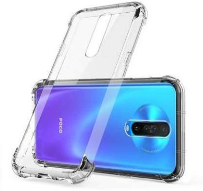 eCase Back Cover for Poco X2(Transparent, Silicon, Pack of: 1)