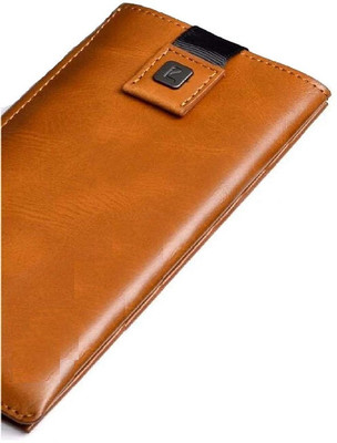 SmartLike Pouch for Samsung Galaxy M21(Brown, Holster, Pack of: 1)