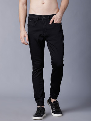 Highlander Jogger Fit Men Black Jeans