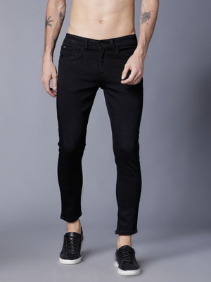 Highlander Slim Men Black Jeans