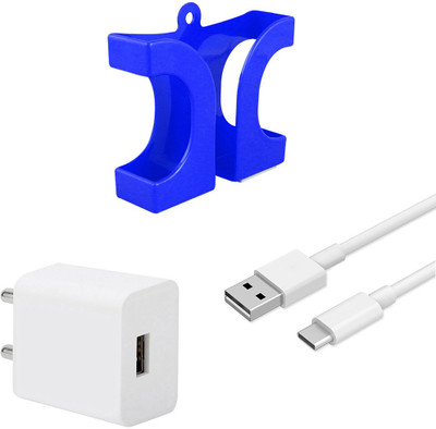 SARVIN Wall Charger Accessory Combo for Samsung Galaxy A30s(White)