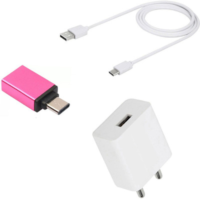 SARVIN Wall Charger Accessory Combo for OPPO F15(White)