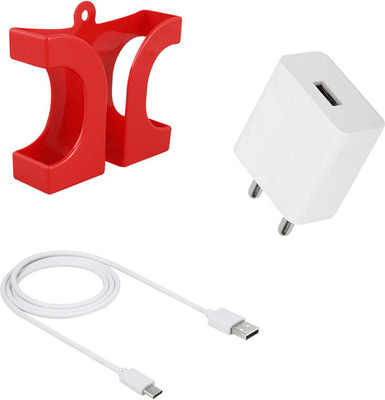 SARVIN Wall Charger Accessory Combo for OPPO F15(White)