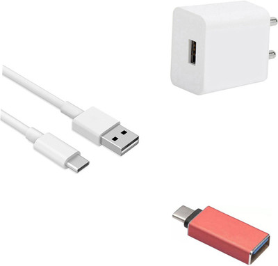 SARVIN Wall Charger Accessory Combo for Umidigi F1 Play(White)