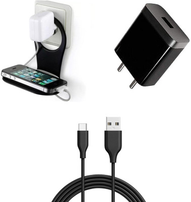 SARVIN Wall Charger Accessory Combo for Vivo V17 Pro(Multicolor)