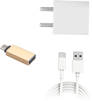SARVIN Wall Charger Accessory Combo for LG W30 Pro(White)