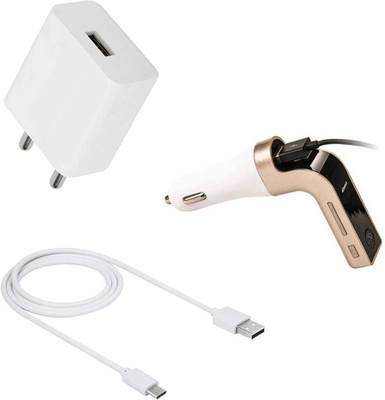 SARVIN Wall Charger Accessory Combo for OPPO F15(White)