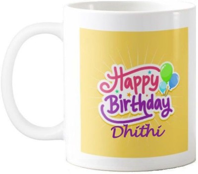 GNS Dhithi Happy Birthday 78 Ceramic Coffee Mug(325 ml)