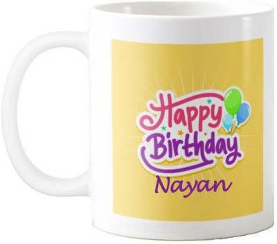 GNS Nayan Happy Birthday 78 Ceramic Coffee Mug(325 ml)