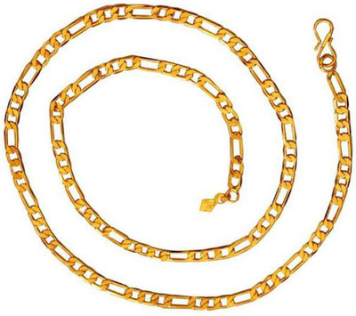 Sadnya Sadnya Sachin Inspired Stunning Live Gold-plated Plated Alloy Chain Gold-plated Plated Brass Chain