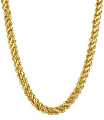 Sadnya Sadnya New Classic & Lustrous Collection Koylee Unique Design Combo Set For Men & Boys Gold-plated Plated Brass Chain Gold-plated Plated Brass Chain