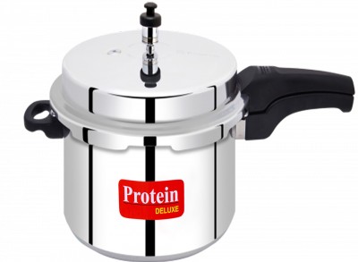 Protein Without Induction Base 12 L Pressure Cooker(Aluminium)