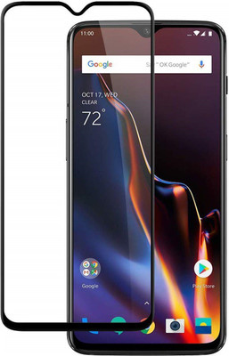 AKSHUD Edge To Edge Tempered Glass for OnePlus 7(Pack of 1)