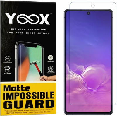 Yoox Impossible Screen Guard for Samsung Galaxy S10 Lite(Pack of 1)